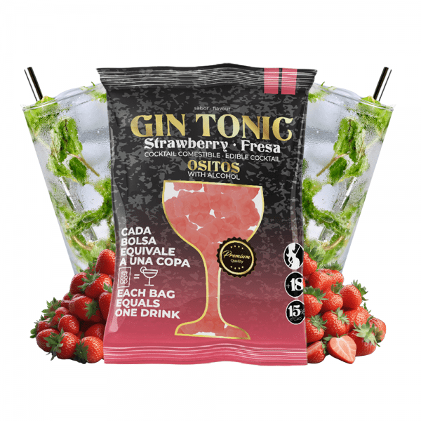 OSITOS GUMMY BEAR - STRAWBERRY GIN TONIC