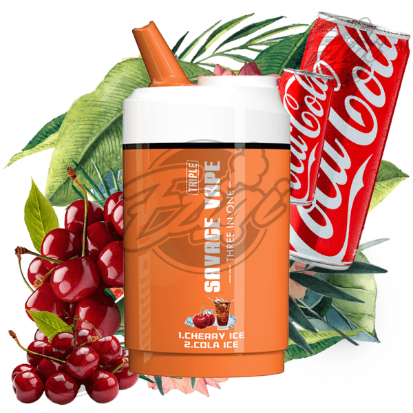 SAVAGE TRIPLE - CHERRY ICE & COLA ICE